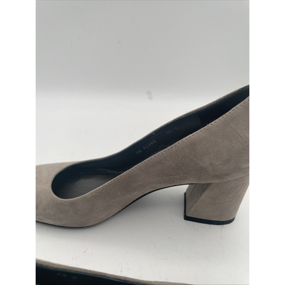 Stuart Weitzman Gray Suede Pumps Women's Size 5.5 - Picture 4 of 9